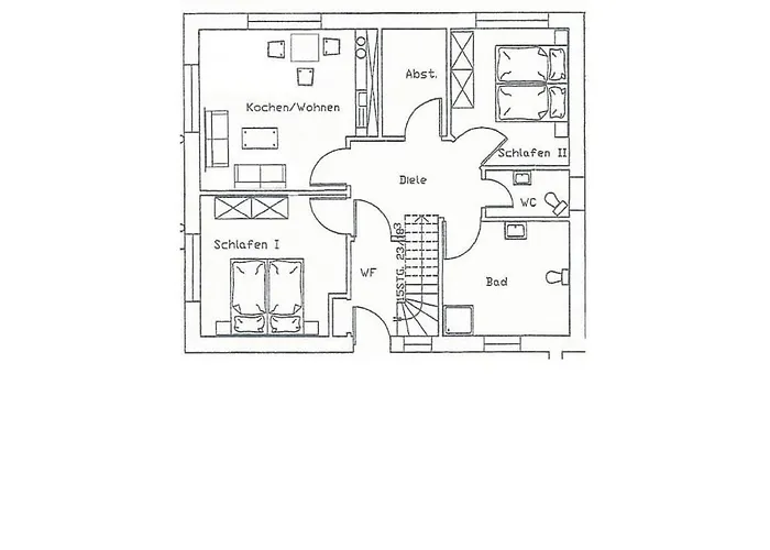 For 4 People With Terrace Dom wakacyjny *